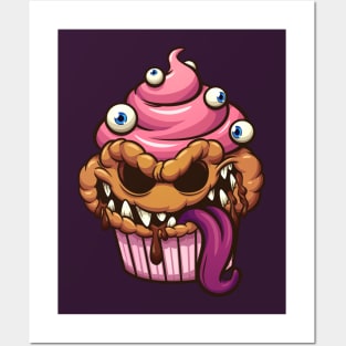 Cupcake monster Posters and Art